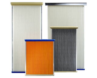 Filter panels